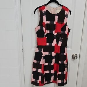 Kate Spade Geometric Print Dress